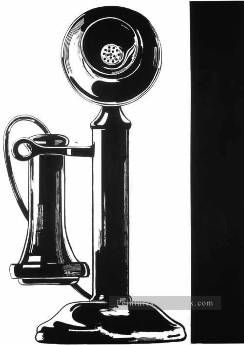 Téléphone Andy Warhol Peintures à l'huile